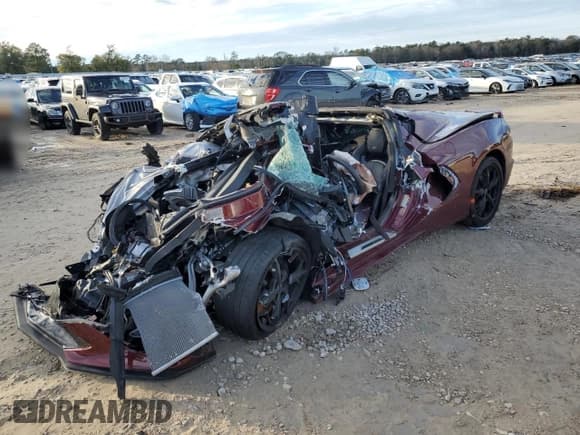 ✅ 2020 Chevrolet Corvette 3LT • VIN: 1G1Y82D45L5104164 • Lot: 88529715. Listed on Copart with Not provided. Free auction sales archive from the USA and detailed vehicle history report at DreamBid. Image 1.