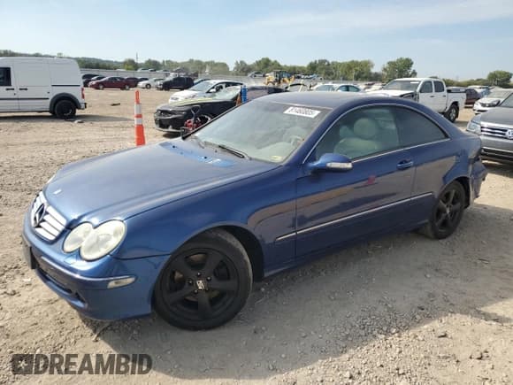 ✅ 2003 Mercedes-Benz CLK 320 • VIN: WDBTJ65J03F034969 • Lot: 81460805. Listed on Copart with 156,126 mi. Free auction sales archive from the USA and detailed vehicle history report at DreamBid. Image 1.