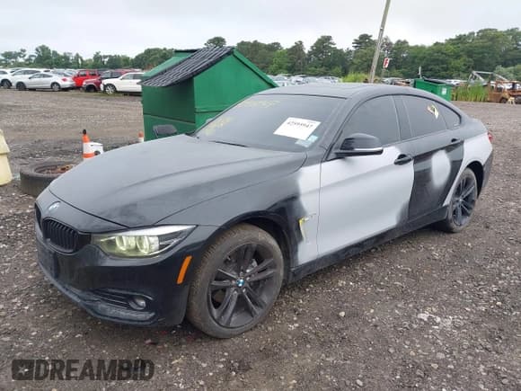 ✅ 2018 BMW 4 Series 430i xDrive • VIN: WBA4J3C51JBG95442 • Lot: 42595947. Listed on IAAI with 76,358 mi. Free auction sales archive from the USA and detailed vehicle history report at DreamBid. Image 2.