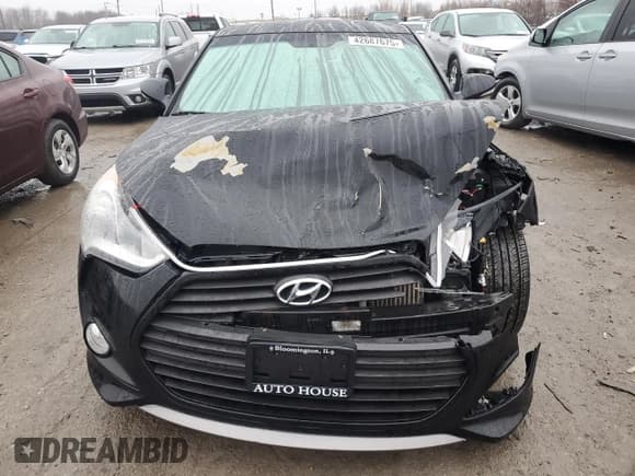 ✅ 2015 Hyundai Veloster Turbo • VIN: KMHTC6AE9FU229159 • Lot: 42687675. Wystawiony na Copart z przebiegiem 98 980 mil. Bezpłatny archiwum sprzedaży aukcyjnych z USA i szczegółowy raport historii pojazdu na DreamBid. Zdjęcie 5.