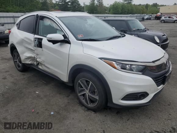 ✅ 2022 Honda HR-V EX-L • VIN: 3CZRU6H73NM748661 • Lot: 56756195. Wystawiony na Copart z przebiegiem 86 141 mil. Bezpłatny archiwum sprzedaży aukcyjnych z USA i szczegółowy raport historii pojazdu na DreamBid. Zdjęcie 4.
