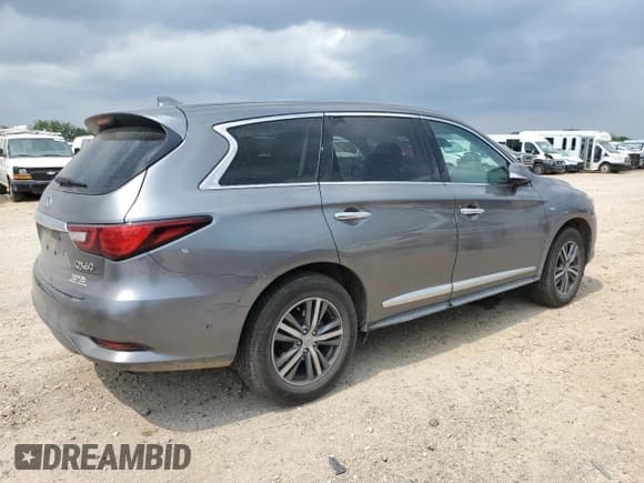 ✅ 2020 Infiniti QX60 Signature Edition • VIN: 5N1DL0MM9LC527149 • Lot: 55444315. Listed on Copart with 124,136 mi. Free auction sales archive from the USA and detailed vehicle history report at DreamBid. Image 3.