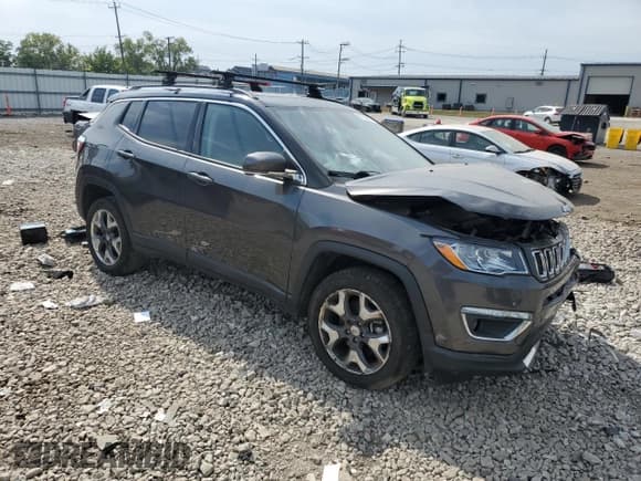 ✅ 2017 Jeep Compass Limited • VIN: 3C4NJDCBXHT666000 • Lot: 81392895. Listed on Copart with Not provided. Free auction sales archive from the USA and detailed vehicle history report at DreamBid. Image 4.
