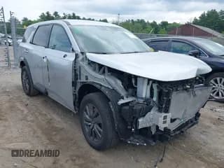 ✅ 2024 Nissan Pathfinder S • VIN: 5N1DR3AC2RC204551 • Lot: 42610621. Wystawiony na IAAI z przebiegiem 36 454 mil. Bezpłatny archiwum sprzedaży aukcyjnych z USA i szczegółowy raport historii pojazdu na DreamBid. Zdjęcie 1.