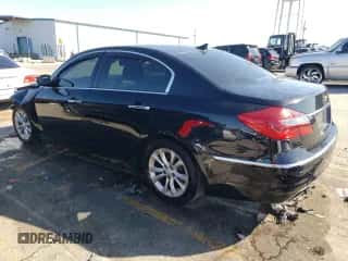 2013 Hyundai Genesis 3.8L z VIN KMHGC4DD5DU252847, wystawiony jako Copart lot #72811214 z przebiegiem 152 923 mil mil oraz Szkoda całkowita • Salvage title. Historia ofert i sprzedaży dostępna na DreamBid. Obrazek 2.