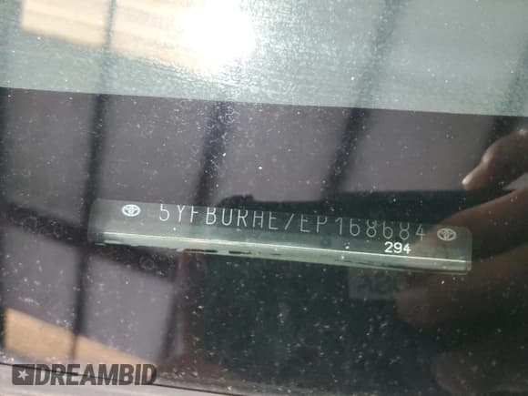 ✅ 2014 Toyota Corolla LE Premium • VIN: 5YFBURHE7EP168684 • Lot: 53324665. Wystawiony na Copart z przebiegiem 157 234 mil. Bezpłatny archiwum sprzedaży aukcyjnych z USA i szczegółowy raport historii pojazdu na DreamBid. Zdjęcie 12.