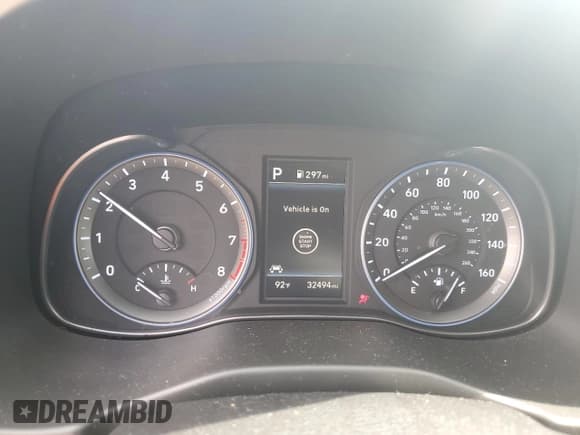 ✅ 2021 Hyundai Kona Night Edition • VIN: KM8K63A51MU671478 • Лот: 74240174. Опубликован ранее на Copart с пробегом 32 494 миль. Бесплатный доступ к архиву аукционных продаж из США и подробный отчёт об истории автомобиля на DreamBid. Изображение 9.