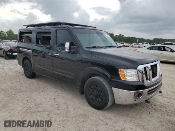 ✅ 2017 Nissan NV SL • VIN: 5BZAF0AA3HN850343 • Лот: 54843445. Опубликован ранее на Copart с пробегом 129 144 миль. Бесплатный доступ к архиву аукционных продаж из США и подробный отчёт об истории автомобиля на DreamBid. Изображение 4.