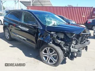 ✅ 2018 Ford Edge Titanium • VIN: 2FMPK3K91JBB42102 • Lot: 43485999. Listed on IAAI with 100,287 mi. Free auction sales archive from the USA and detailed vehicle history report at DreamBid. Image 1.