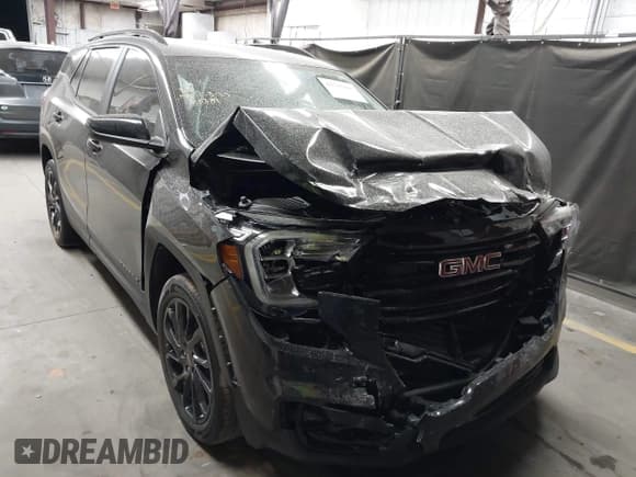 ✅ 2024 GMC Terrain SLE • VIN: 3GKALMEG3RL110389 • Lot: 43715185. Listed on IAAI with 37,894 mi. Free auction sales archive from the USA and detailed vehicle history report at DreamBid. Image 1.
