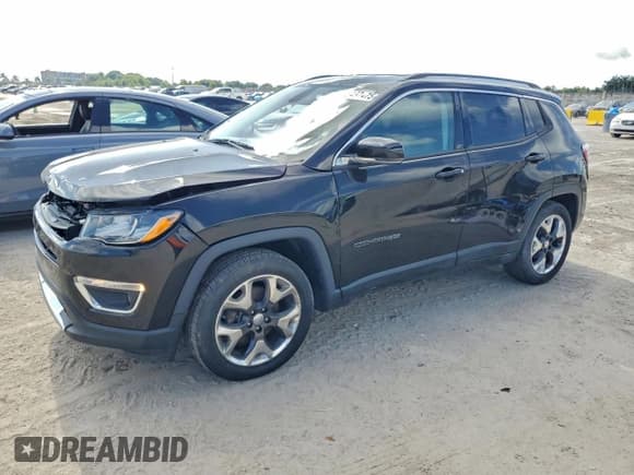 ✅ 2019 Jeep Compass Limited • VIN: 3C4NJCCB1KT676142 • Lot: 85437475. Listed on Copart with 113,103 mi. Free auction sales archive from the USA and detailed vehicle history report at DreamBid. Image 1.