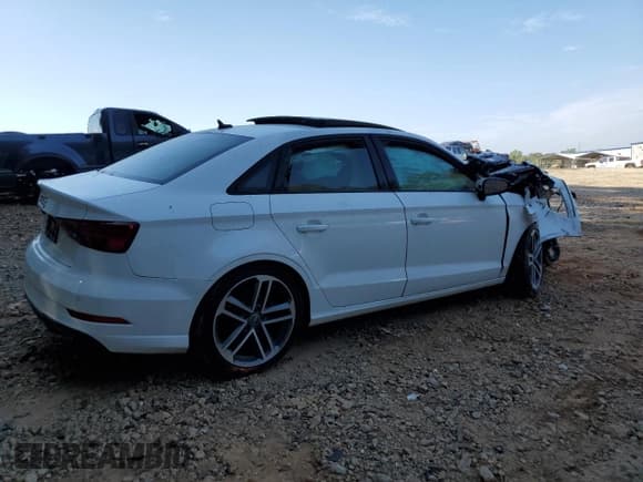 ✅ 2020 Audi A3 Premium • VIN: WAUAUGFF6LA022223 • Lot: 81786455. Listed on Copart with Not provided. Free auction sales archive from the USA and detailed vehicle history report at DreamBid. Image 3.