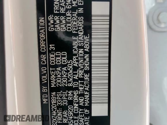 ✅ 2019 Volvo XC40 Momentum • VIN: YV4162XZ4K2018914 • Лот: 63519805. Опубликован ранее на Copart с пробегом 77 260 миль. Бесплатный доступ к архиву аукционных продаж из США и подробный отчёт об истории автомобиля на DreamBid. Изображение 13.