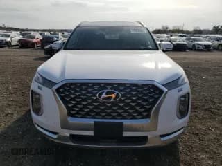✅ 2021 Hyundai Palisade Calligraphy • VIN: KM8R7DHE3MU296376 • Лот: 77976084. Опубликован ранее на Copart с пробегом 64 313 миль. Бесплатный доступ к архиву аукционных продаж из США и подробный отчёт об истории автомобиля на DreamBid. Изображение 5.