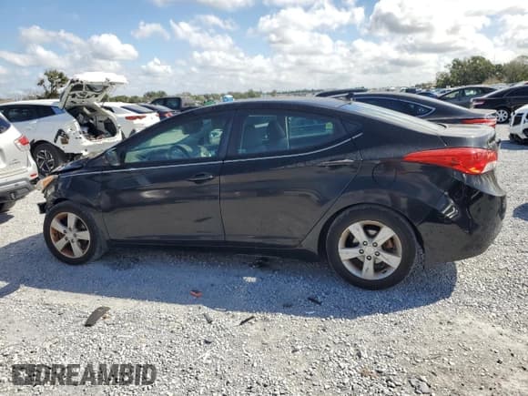 ✅ 2013 Hyundai Elantra GLS • VIN: KMHDH4AE1DU545369 • Lot: 84966905. Listed on Copart with 206,106 mi. Free auction sales archive from the USA and detailed vehicle history report at DreamBid. Image 2.