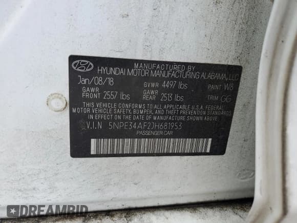 ✅ 2018 Hyundai Sonata SEL • VIN: 5NPE34AF2JH681953 • Lot: 61044015. Wystawiony na Copart z przebiegiem 111 261 mil. Bezpłatny archiwum sprzedaży aukcyjnych z USA i szczegółowy raport historii pojazdu na DreamBid. Zdjęcie 12.