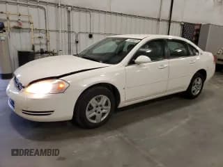 ✅ 2007 Chevrolet Impala LS • VIN: 2G1WB58K179355923 • Lot: 70459015. Listed on Copart with 46,899 mi. Free auction sales archive from the USA and detailed vehicle history report at DreamBid. Image 1.