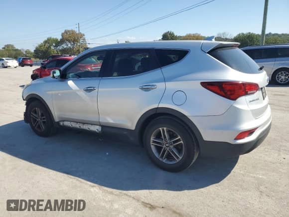 2017 Hyundai Santa Fe 2.4L with VIN 5XYZT3LB9HG434338, listed as a Copart auction lot 84279535 with 148,177 mi miles and Salvage title. Bid and sale history available at DreamBid. Image 2.