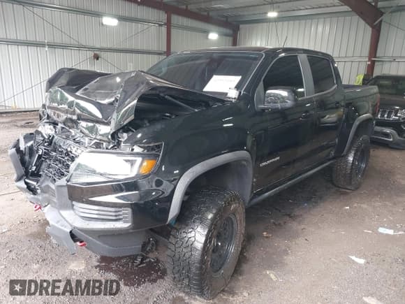 ✅ 2022 Chevrolet Colorado 4WD ZR2 • VIN: 1GCGTEEN1N1324227 • Lot: 42952485. Listed on IAAI with 37,896 mi. Free auction sales archive from the USA and detailed vehicle history report at DreamBid. Image 2.