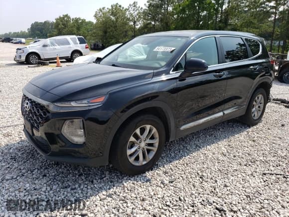 ✅ 2019 Hyundai Santa Fe SE • VIN: 5NMS23AD3KH084064 • Lot: 54173373. Wystawiony na Copart z przebiegiem 217 993 mil. Bezpłatny archiwum sprzedaży aukcyjnych z USA i szczegółowy raport historii pojazdu na DreamBid. Zdjęcie 1.