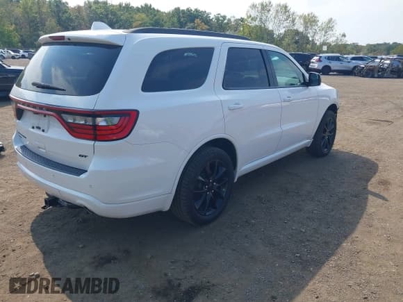 ✅ 2017 Dodge Durango GT • VIN: 1C4RDJDG1HC758125 • Lot: 43245090. Listed on IAAI with 116,399 mi. Free auction sales archive from the USA and detailed vehicle history report at DreamBid. Image 4.