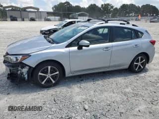 2023 Subaru Impreza Premium с VIN 4S3GTAD61P3705005, выставлен на аукционе Copart как лот 66817245 с пробегом 27 443 миль миль и Списание • Salvage title. История ставок и продаж доступна на DreamBid. Изображение 1.