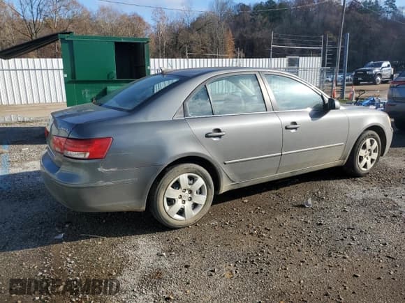 ✅ 2009 Hyundai Sonata GLS • VIN: 5NPET46C79H553072 • Лот: 85533254. Опубликован ранее на Copart с пробегом 208 561 миль. Бесплатный доступ к архиву аукционных продаж из США и подробный отчёт об истории автомобиля на DreamBid. Изображение 3.