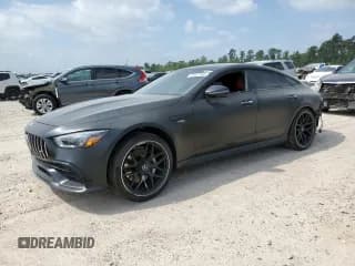 ✅ 2020 Mercedes-Benz AMG GT 53 • VIN: W1K7X6BB4LA016606 • Lot: 49437544. Listed on Copart with 41,044 mi. Free auction sales archive from the USA and detailed vehicle history report at DreamBid. Image 1.