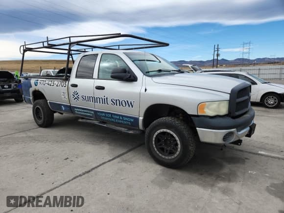 ✅ 2003 Dodge 2500 ST • VIN: 3D7KU28D53G780874 • Lot: 92510925. Listed on Copart with 149,750 mi. Free auction sales archive from the USA and detailed vehicle history report at DreamBid. Image 4.