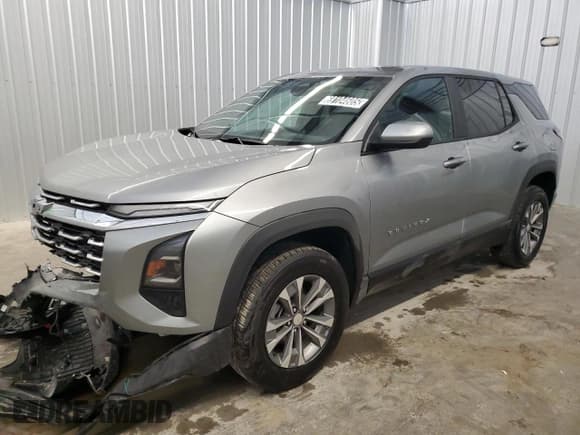 ✅ 2025 Chevrolet Equinox FWD LT • VIN: 3GNAXHEG2SL227756 • Lot: 69104605. Wystawiony na Copart z przebiegiem 21 585 mil. Bezpłatny archiwum sprzedaży aukcyjnych z USA i szczegółowy raport historii pojazdu na DreamBid. Zdjęcie 1.