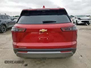 2025 Chevrolet Equinox FWD LT с VIN 3GNAXHEG4SL262184, выставлен на аукционе Copart как лот 59589995 с пробегом 9 837 миль миль и Списание • Salvage title. История ставок и продаж доступна на DreamBid. Изображение 6.