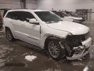 ✅ 2017 Jeep Grand Cherokee Summit • VIN: 1C4RJFJG9HC605017 • Lot: 41587575. Listed on IAAI with 210,150 mi. Free auction sales archive from the USA and detailed vehicle history report at DreamBid. Image 1.