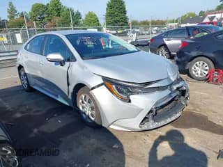 ✅ 2024 Toyota Corolla LE • VIN: 5YFB4MDE2RP105037 • Lot: 42811776. Wystawiony na IAAI z przebiegiem 40 841 mil. Bezpłatny archiwum sprzedaży aukcyjnych z USA i szczegółowy raport historii pojazdu na DreamBid. Zdjęcie 1.