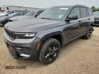 ✅ 2023 Jeep Grand Cherokee Laredo • VIN: 1C4RJHAG6PC608614 • Lot: 66715865. Listed on Copart with 29,765 mi. Free auction sales archive from the USA and detailed vehicle history report at DreamBid. Image 1.