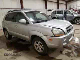 2009 Hyundai Tucson z VIN KM8JN12B19U991155, wystawiony jako Copart lot #83430804 z przebiegiem 122 989 mil mil oraz Szkoda całkowita • Salvage title. Historia ofert i sprzedaży dostępna na DreamBid. Obrazek 4.