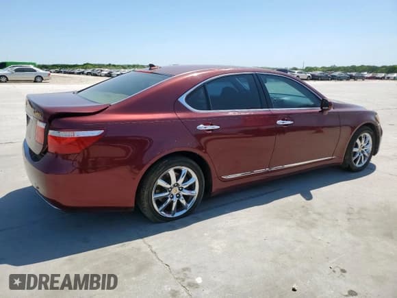 ✅ 2008 Lexus LS 460 • VIN: JTHBL46F685075026 • Lot: 52965165. Listed on Copart with 170,647 mi. Free auction sales archive from the USA and detailed vehicle history report at DreamBid. Image 3.