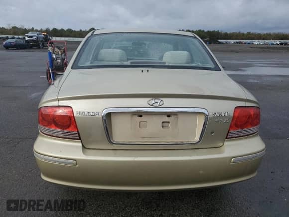 2003 Hyundai Sonata GLS with VIN KMHWF35H23A803752, listed as a Copart auction lot 79953044 with 105,538 mi miles and Salvage title. Bid and sale history available at DreamBid. Image 6.