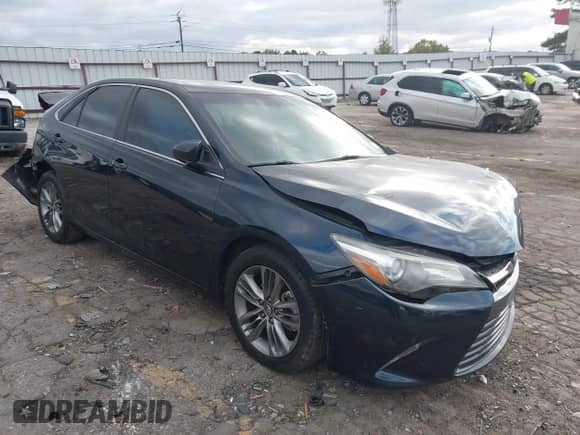 2016 Toyota Camry SE with VIN 4T1BF1FK2GU118278, listed as a IAAI auction lot 43394902 with 196,431 mi miles and . Bid and sale history available at DreamBid. Image 1.