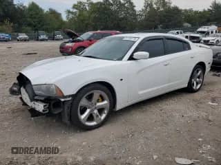2012 Dodge Charger RT Plus with VIN 2C3CDXCTXCH255517, listed as a Copart auction lot 81746175 with 150,141 mi miles and Salvage title. Bid and sale history available at DreamBid. Image 1.