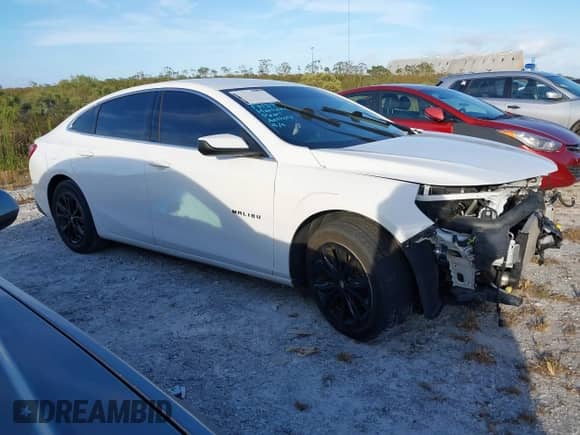 2020 Chevrolet Malibu LT with VIN 1G1ZD5ST8LF066550, listed as a IAAI auction lot 40651818 with Not provided miles and . Bid and sale history available at DreamBid. Image 1.