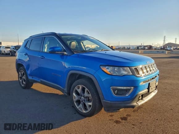 ✅ 2021 Jeep Compass Limited • VIN: 3C4NJDCB4MT583351 • Лот: 94455785. Опубликован ранее на Copart с пробегом 178 268 миль. Бесплатный доступ к архиву аукционных продаж из США и подробный отчёт об истории автомобиля на DreamBid. Изображение 4.