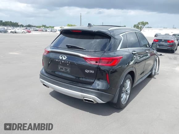 ✅ 2021 Infiniti QX50 Luxe • VIN: 3PCAJ5BA1MF105769 • Лот: 43357320. Опубликован ранее на IAAI с пробегом 39 947 миль. Бесплатный доступ к архиву аукционных продаж из США и подробный отчёт об истории автомобиля на DreamBid. Изображение 4.