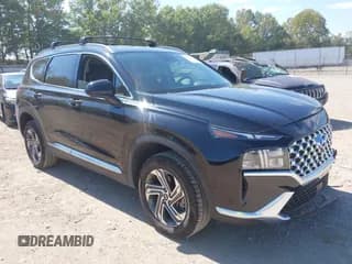 ✅ 2021 Hyundai Santa Fe SEL • VIN: 5NMS2DAJ9MH325043 • Lot: 43416390. Listed on IAAI with 60,379 mi. Free auction sales archive from the USA and detailed vehicle history report at DreamBid. Image 1.