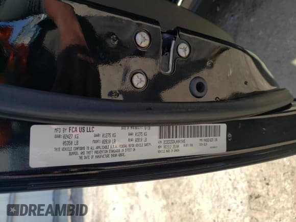 ✅ 2018 Dodge Challenger GT • VIN: 2C3CDZGGXJH341545 • Лот: 49237253. Опубликован ранее на Copart с пробегом 68 011 миль. Бесплатный доступ к архиву аукционных продаж из США и подробный отчёт об истории автомобиля на DreamBid. Изображение 13.