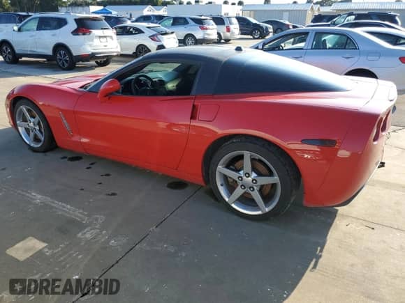 2005 Chevrolet Corvette with VIN 1G1YY24U055117293, listed as a Copart auction lot 74013514 with Not provided miles and Salvage title. Bid and sale history available at DreamBid. Image 2.