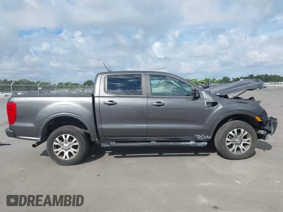 ✅ 2019 Ford Ranger Lariat • VIN: 1FTER4EH2KLA81568 • Lot: 43185315. Listed on IAAI with 55,509 mi. Free auction sales archive from the USA and detailed vehicle history report at DreamBid. Image 13.
