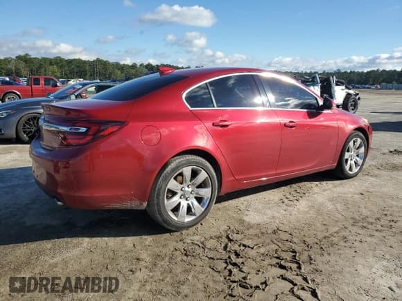 ✅ 2015 Buick Regal Premium I • VIN: 2G4GN5EX7F9180994 • Lot: 81904955. Listed on Copart with 132,327 mi. Free auction sales archive from the USA and detailed vehicle history report at DreamBid. Image 3.