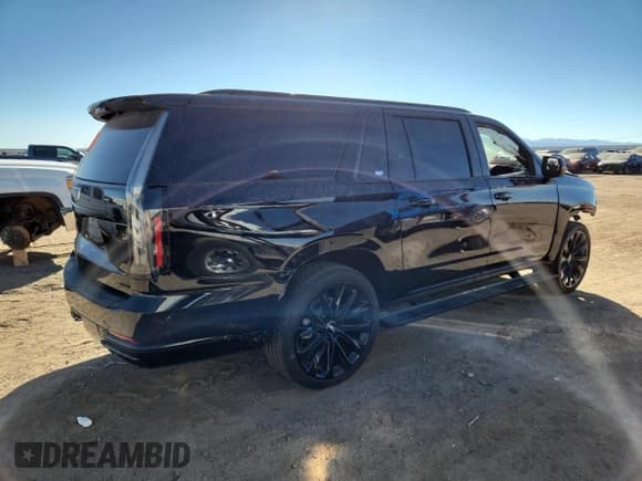 ✅ 2025 Cadillac Escalade ESV 4WD Sport Platinum • VIN: 1GYS9RRL6SR363783 • Lot: 85400045. Listed on Copart with Not provided. Free auction sales archive from the USA and detailed vehicle history report at DreamBid. Image 3.