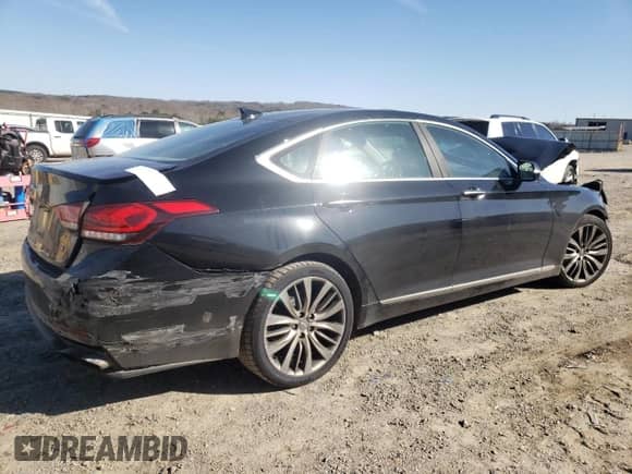 2015 Hyundai Genesis 5.0L с VIN KMHGN4JF5FU056894, выставлен на аукционе Copart как лот 46663914 с пробегом 215 596 миль миль и Списание • Salvage title. История ставок и продаж доступна на DreamBid. Изображение 3.