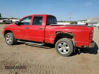 2005 Dodge 1500 SLT с VIN 1D7HU18D35S201817, выставлен на аукционе Copart как лот 71155324 с пробегом 142 050 миль миль и Чистый • Clean title. История ставок и продаж доступна на DreamBid. Изображение 2.